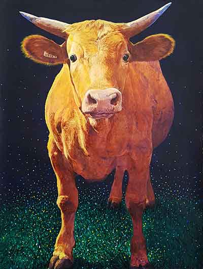 근면 성실한 소 이미지