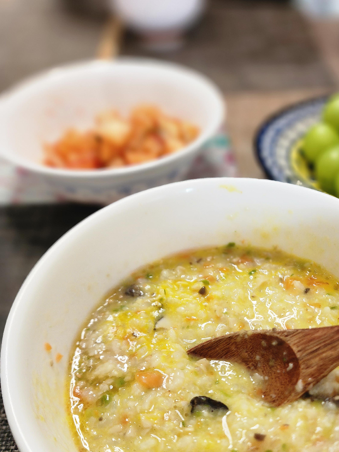 친구가 끓여 준 전복죽