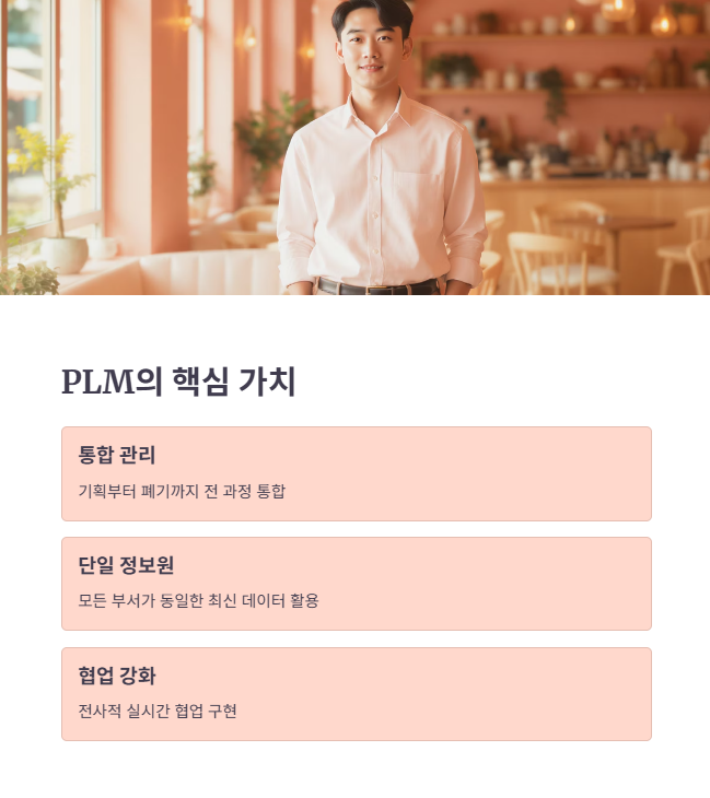 PLM의 정의와 작동 원리