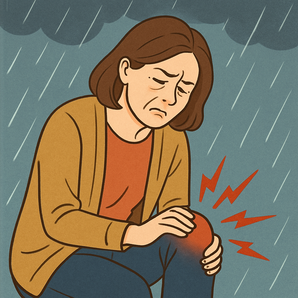 비오는날 관절이 아픈이유