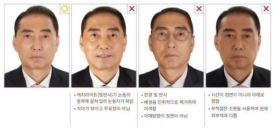 여권사진 규정
