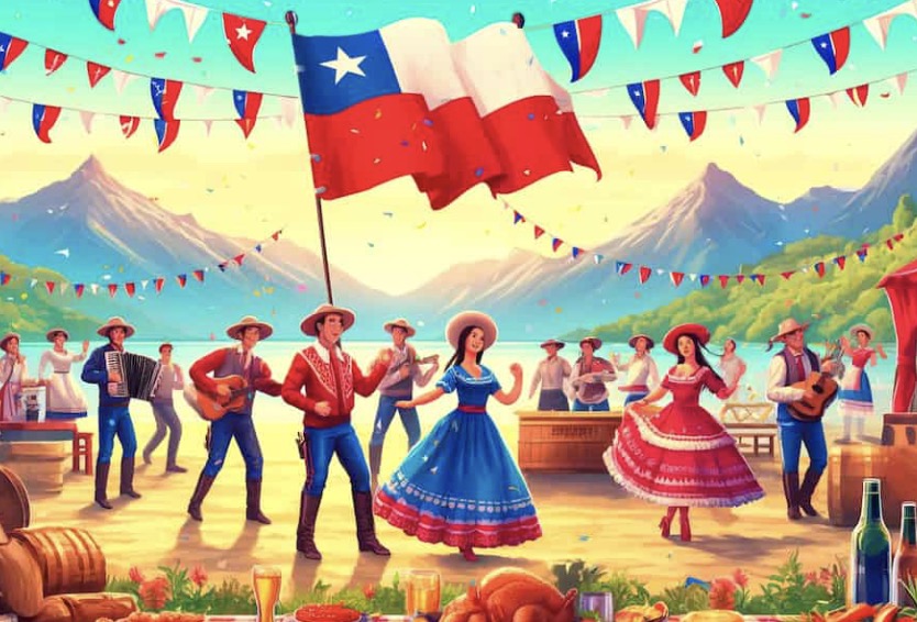 칠레의 주요 명절과 축제들 그 중 으뜸인 독립기념일 9.18 (디에쓰이오초)