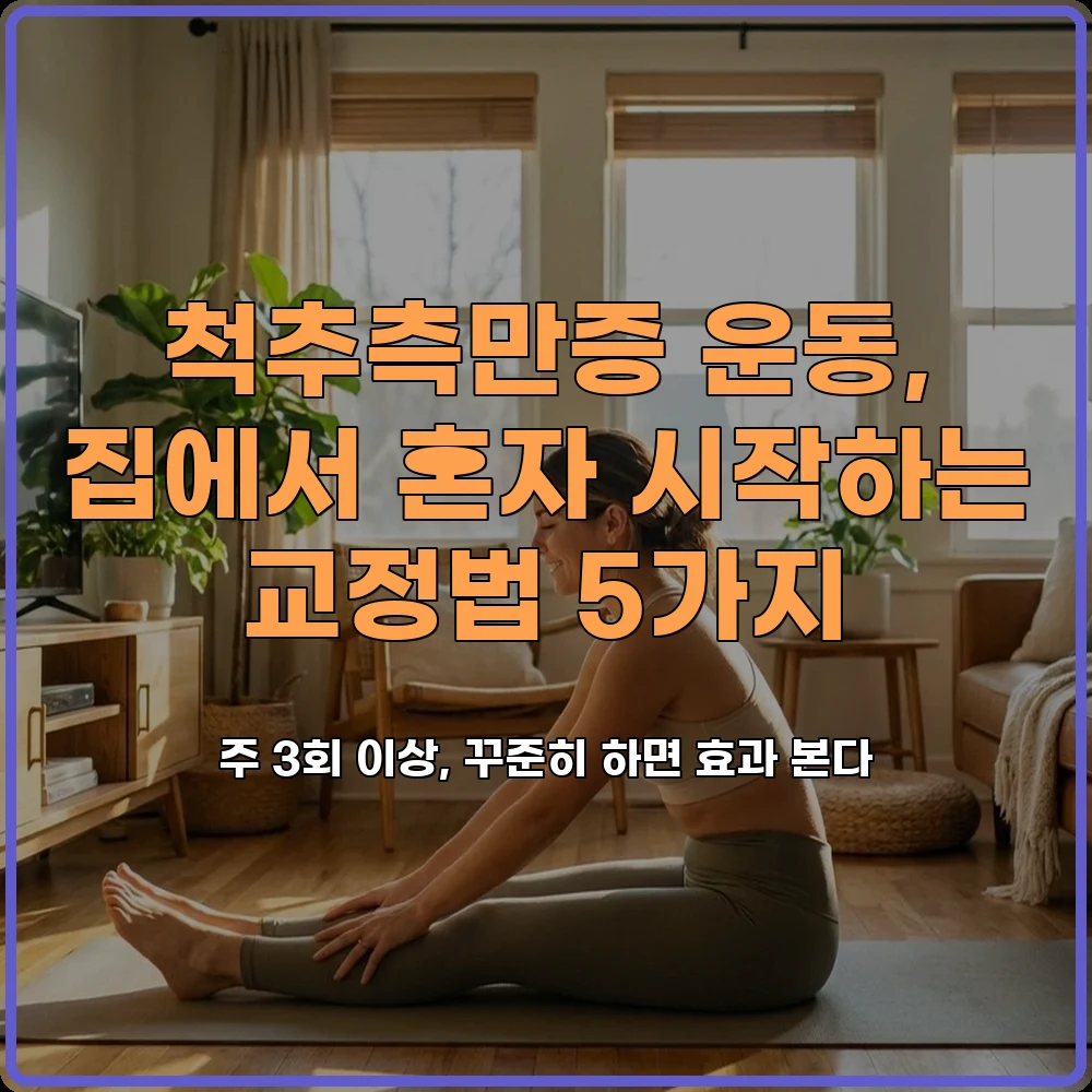 척추측만증운동