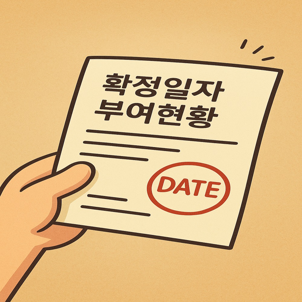 확정일자 부여현황