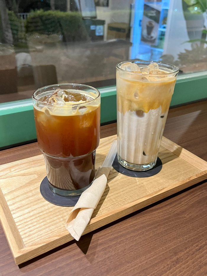 디카페인 아메리카노&amp;#44; 바닐라빈 라떼