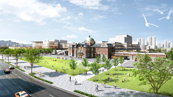 서울역 강북의 미래를 열다:북부역세권 개발 착공