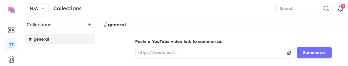 traw 사이트 - summarize 요청