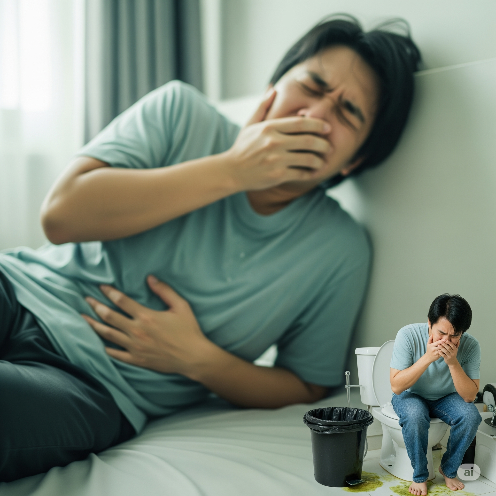 식중독 AI이미지