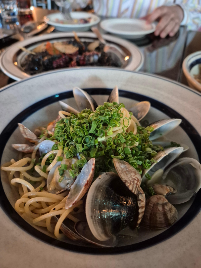 바지락 오일 파스타