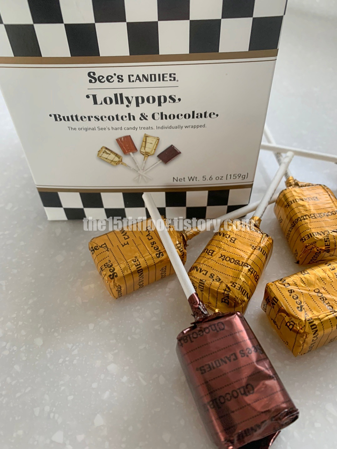 See's CANDIES' Lolly pops