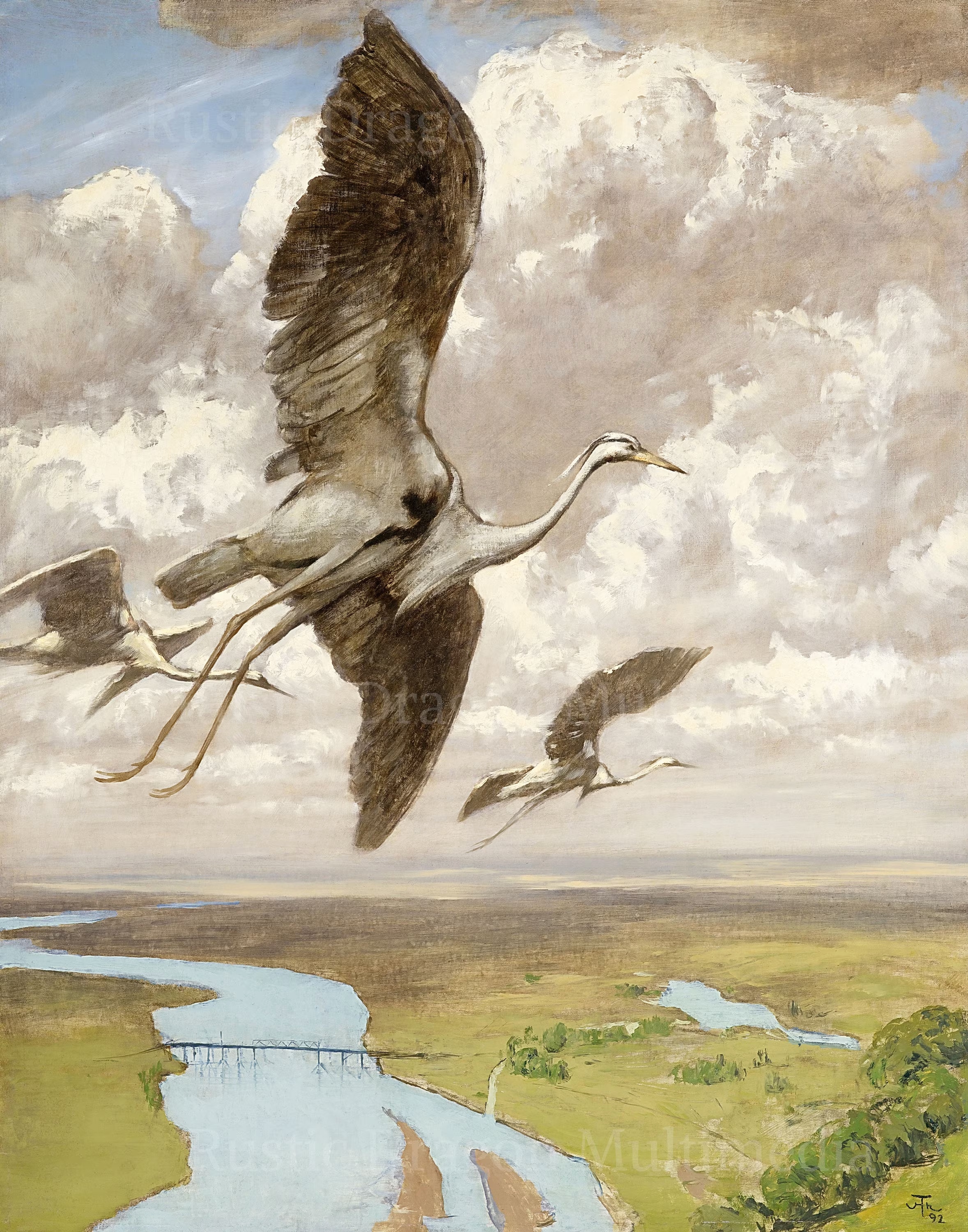 한스 토마(Hans Thoma)&#44; 독일&#44; 화가&#44; 1839-1924