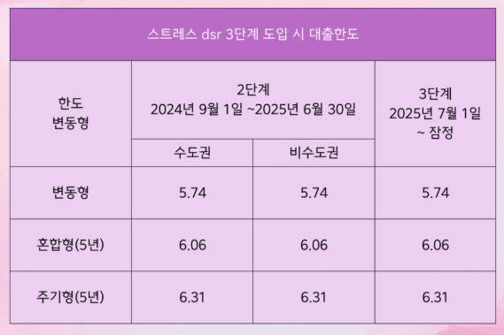 대출한도