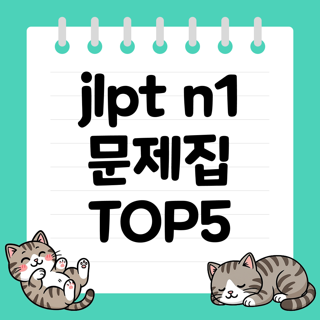 한 권으로 끝내는 jlpt n1 문제집 추천 순위 TOP5