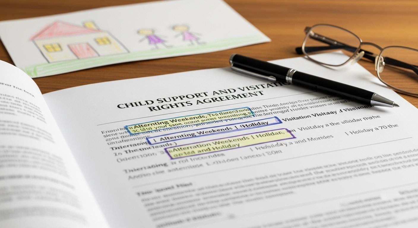 양육비 면접교섭권