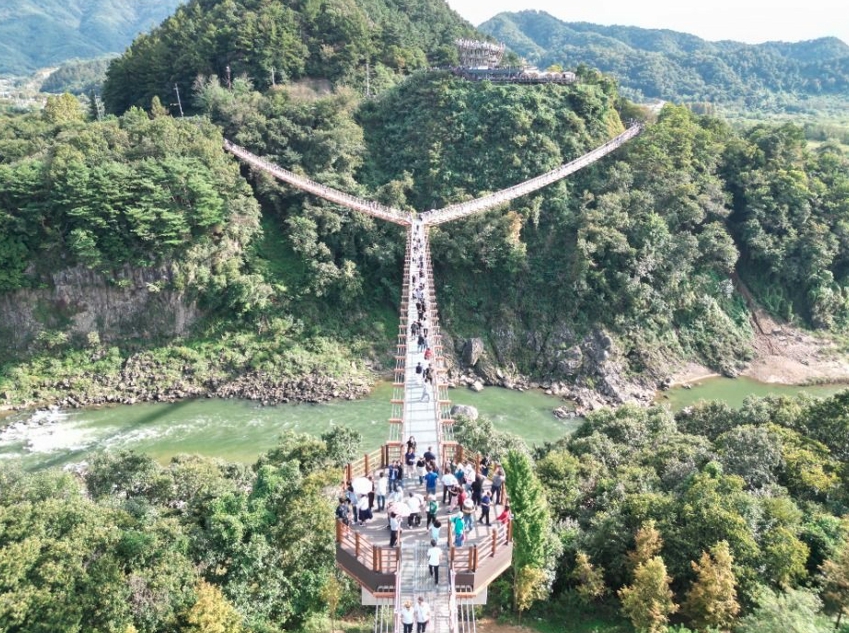 포천 Y자 출렁다리 사진