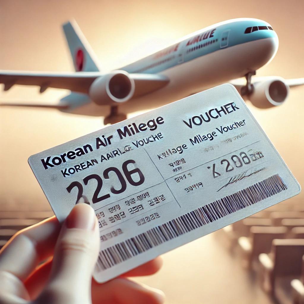 대한항공 마일리지 바우처