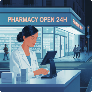 부산 약국 24시간 여는곳 이미지
