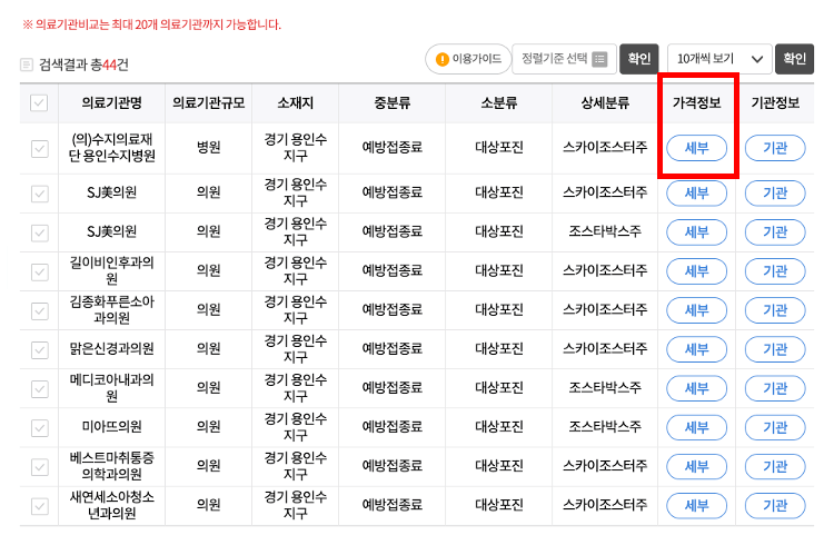 2024 대상포진 무료접종 (접종금액 저렴한 곳)