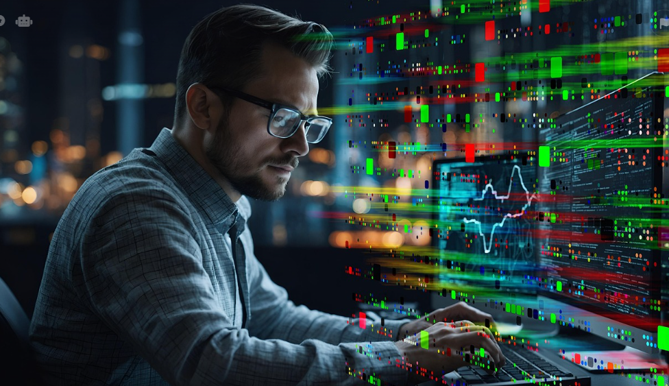 IT 전공자 노트북 사용 이미지