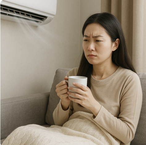 에어컨 바람이 불편하다면? 냉방병 예방법 & 몸을 따뜻하게 하는 음식 관련 사진