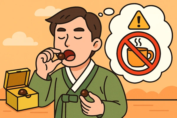 공진단 복용 방법과 섭취 시 주의사항1