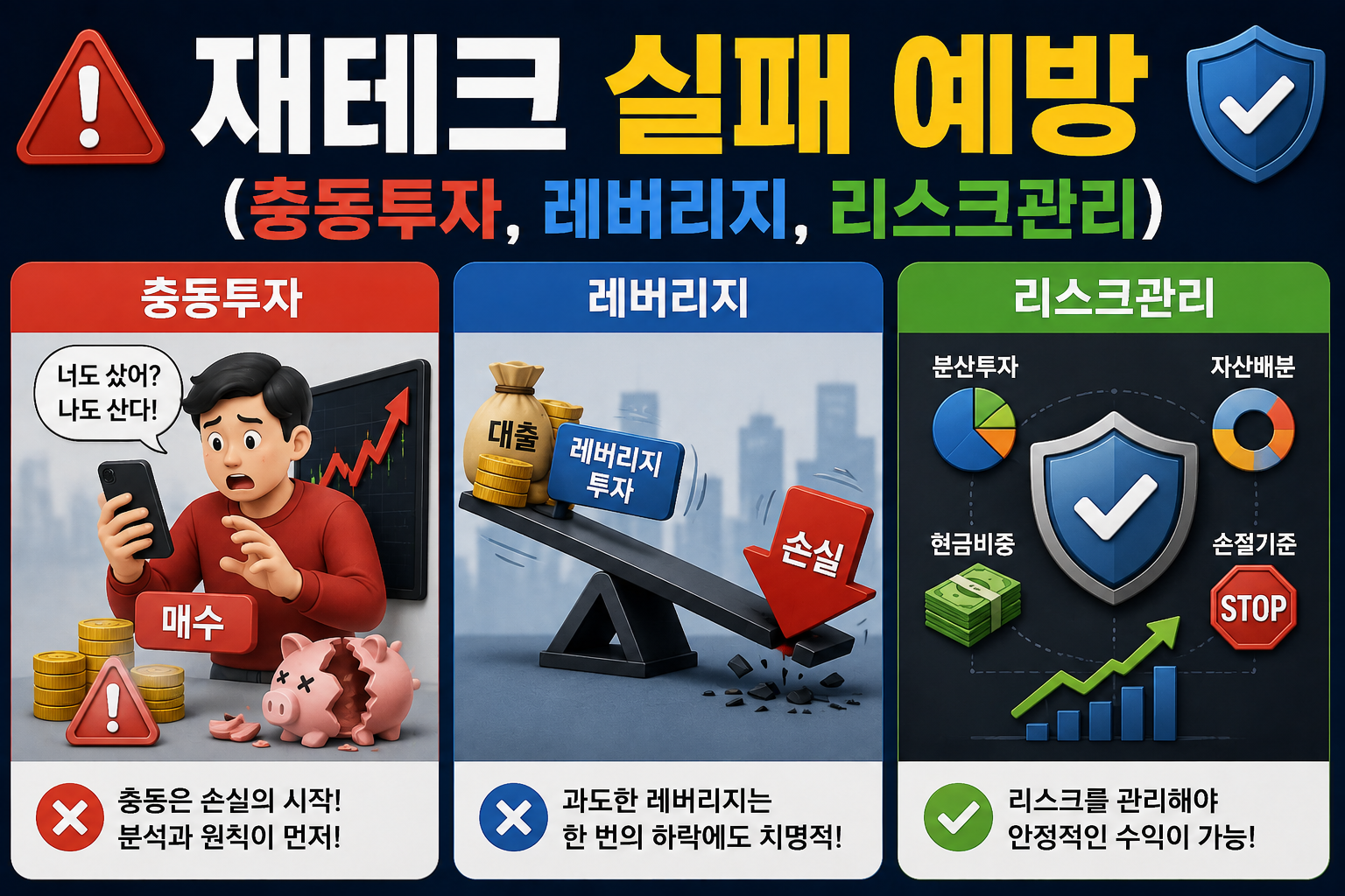 재테크 실패 예방