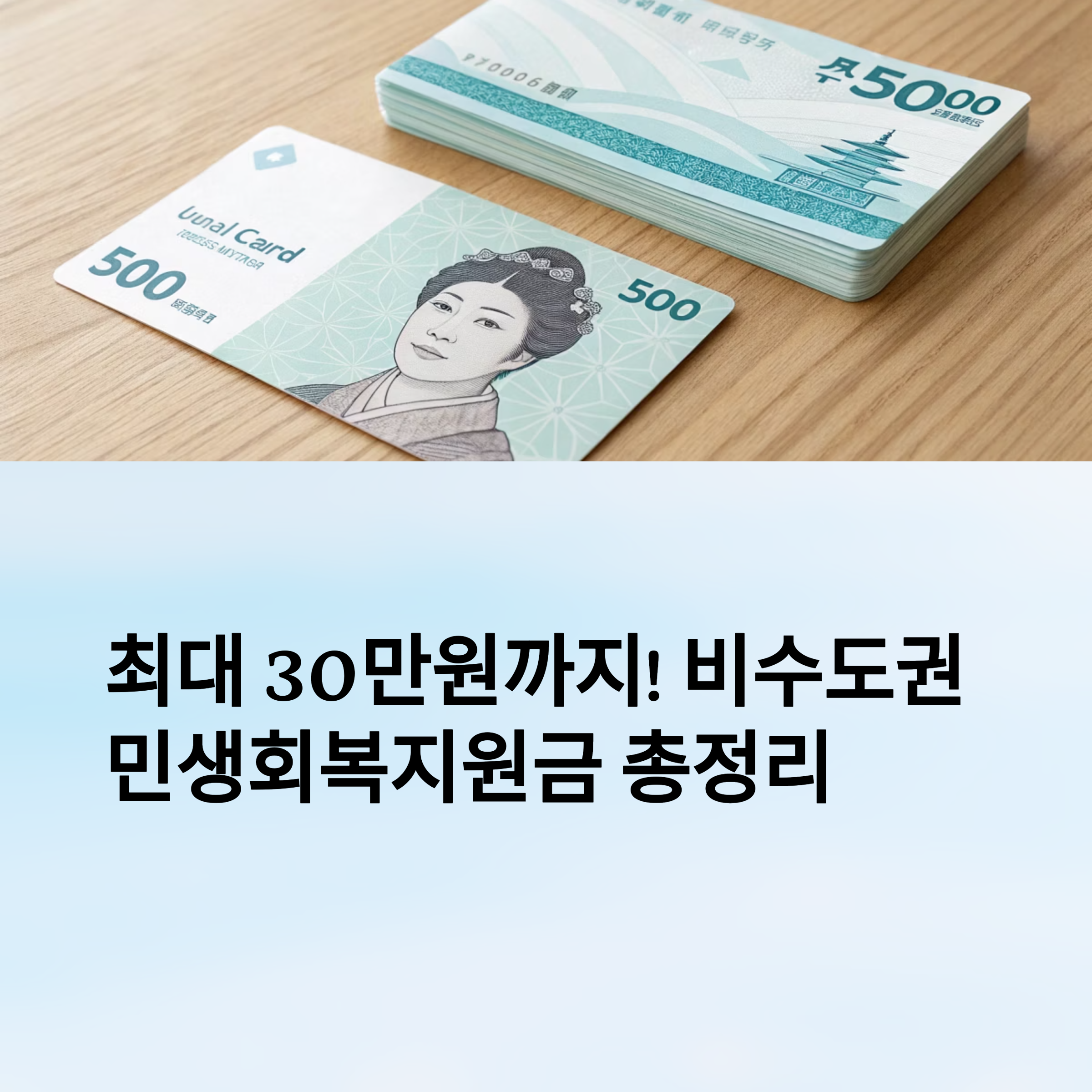 비수도권 민생회복지원금 신청 정리, 25만원 + 추가 5만원 지급 지역은 어디?