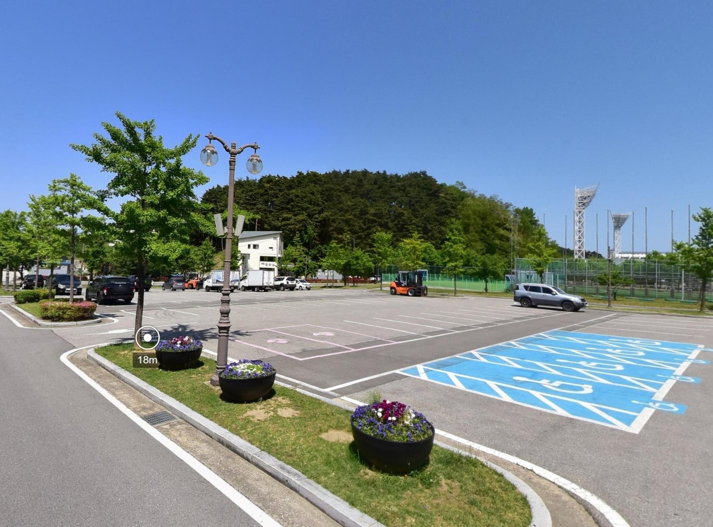 강릉 빙상장 주차