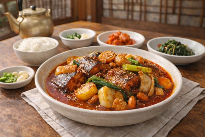 밥도둑 코다리조림 만들기