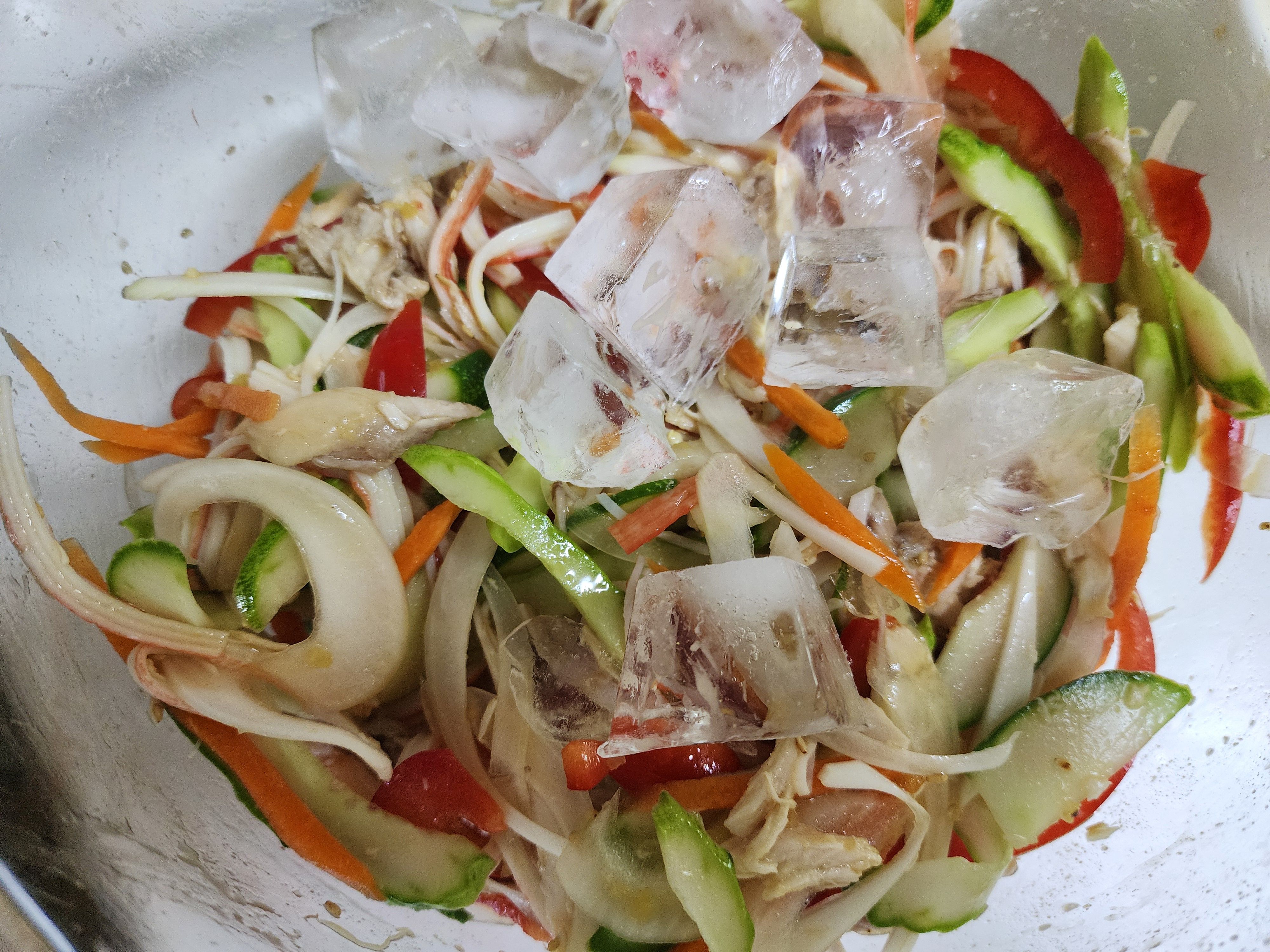 다이어트 식단 추천, 닭가슴살 냉채로 맛있게 식단하기