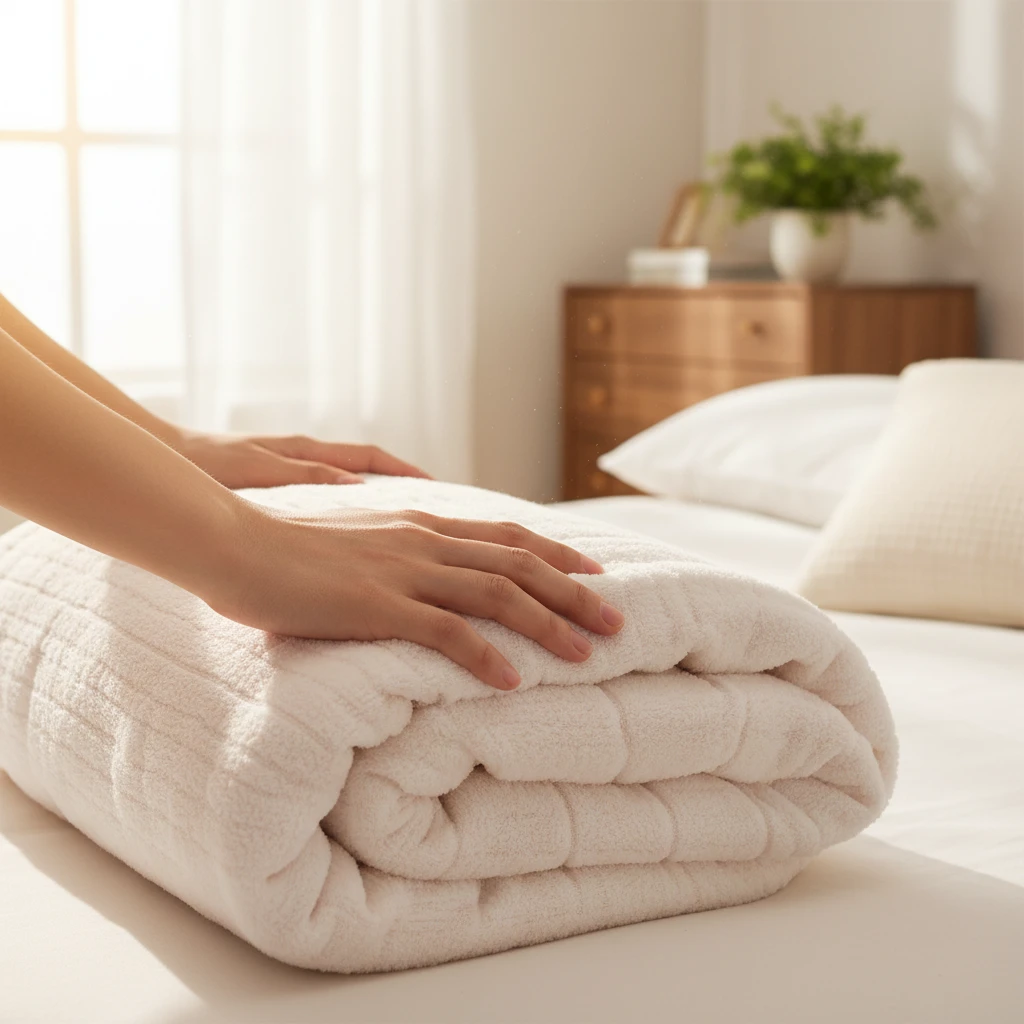 환절기 이불 세탁 주기와 소재별 침구..