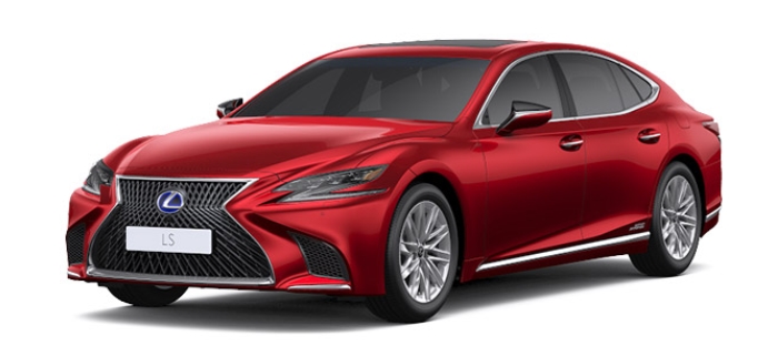 LS500h 색상코드 - RED MICA CRYSTAL SHINE(색상코드 : 3R1)