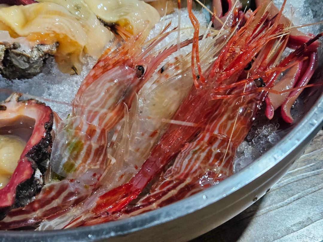 수산포차청해 꽃새우