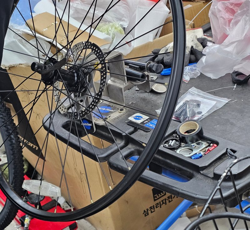 MTB 자전기 휠셋