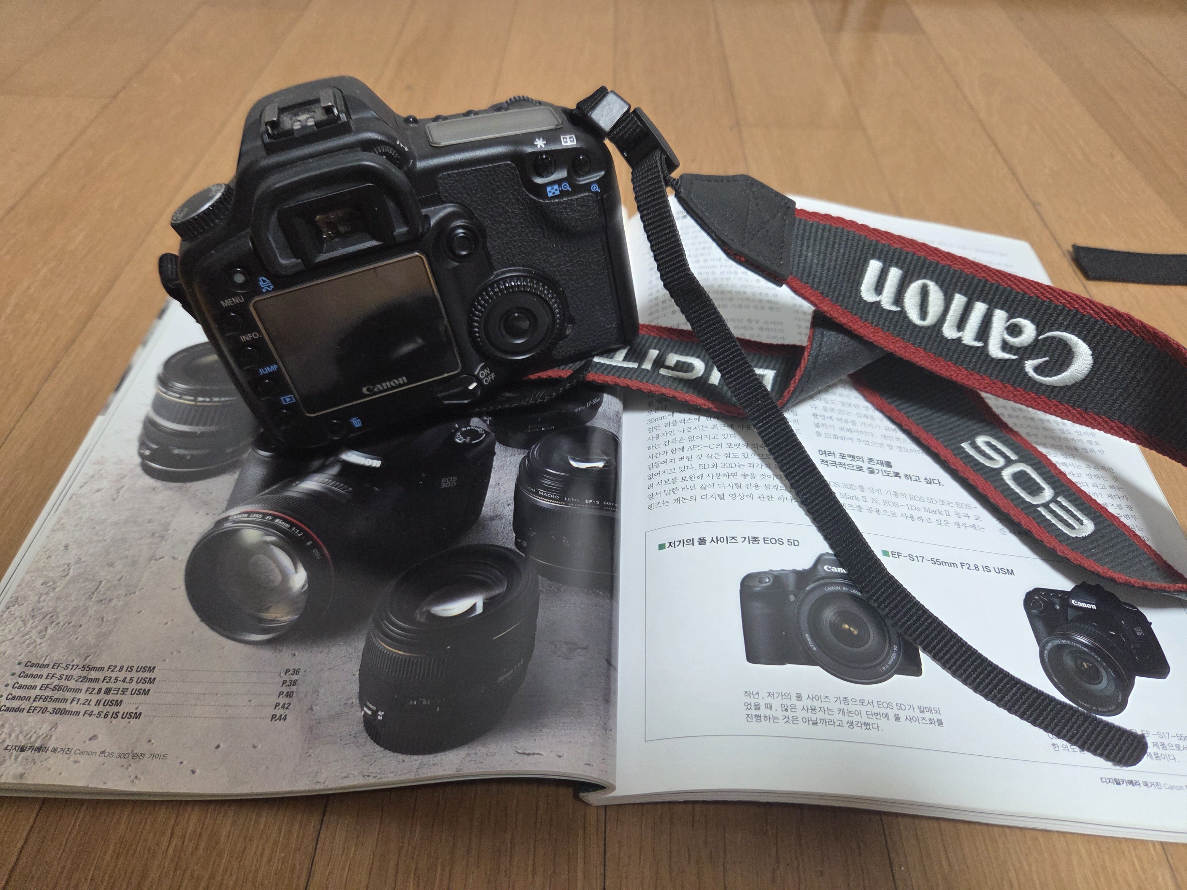 디지털 시대에 아날로그 감성을 더하는 Canon EOS 30D 색 표현의 가치