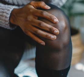 무릎에 물찼을때1