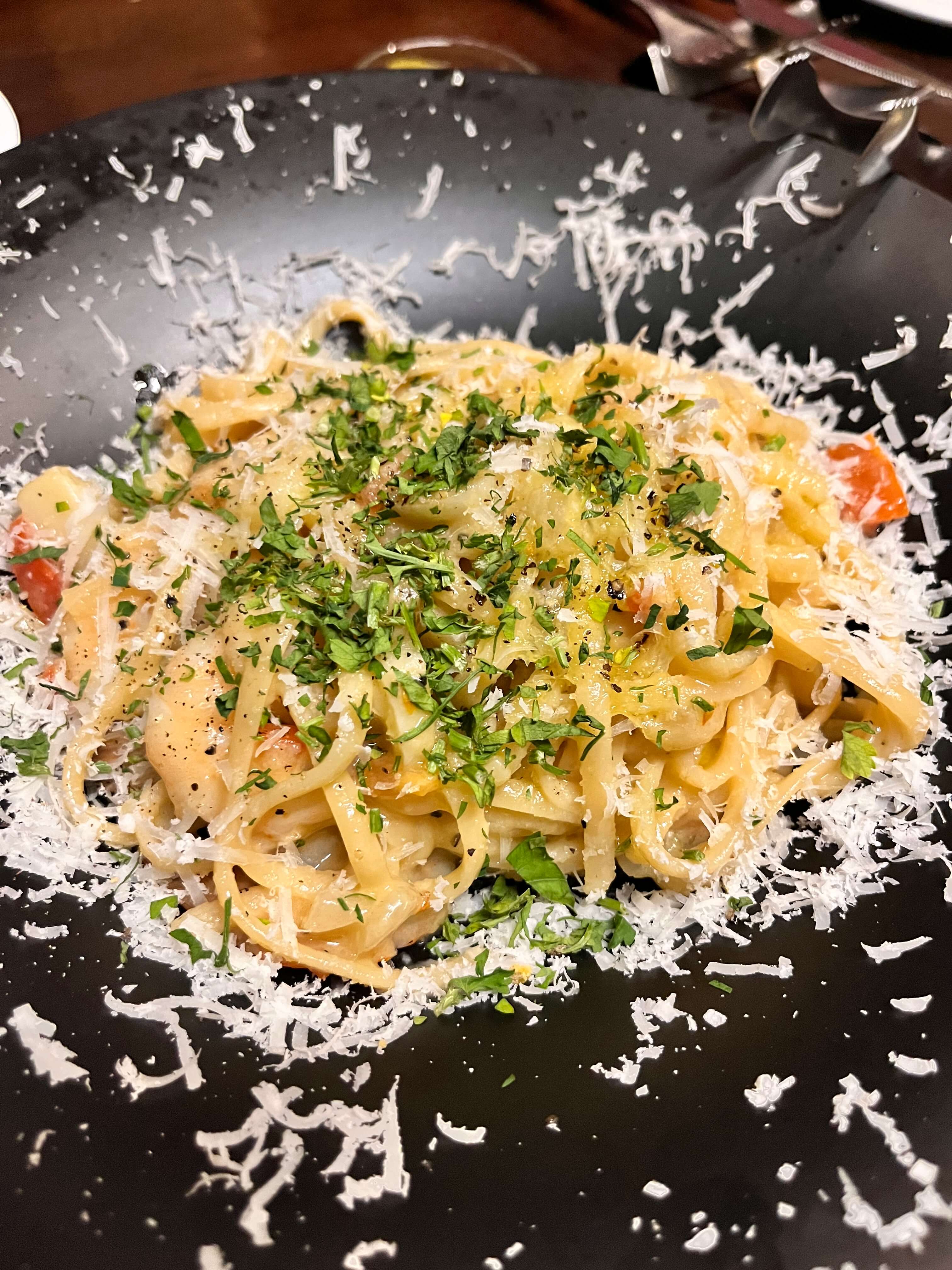 엉베흐 트러플 오일 파스타