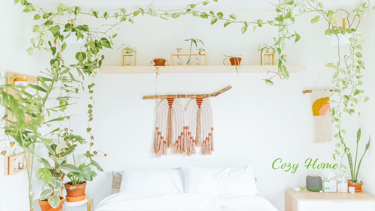 04 포근한 침실 C - Cozy Home 포근한배경화면