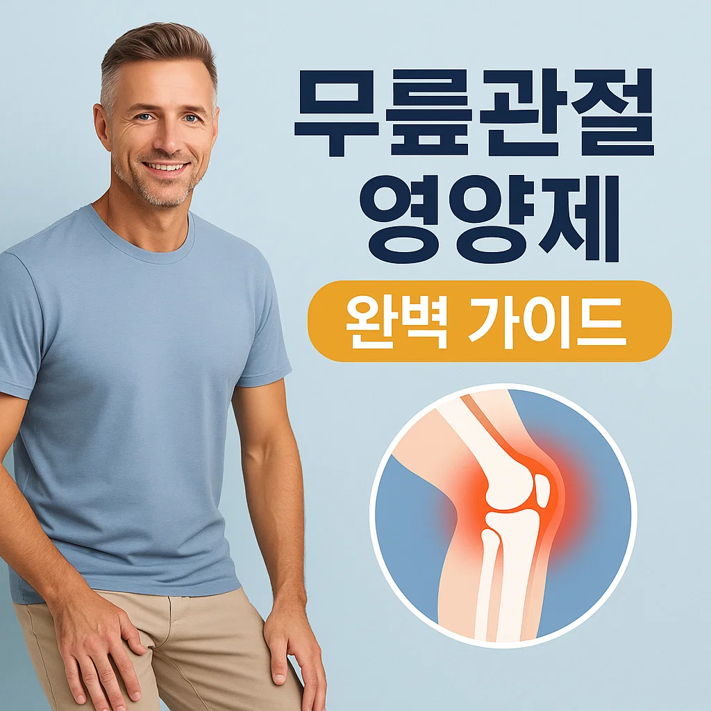 무릎관절 영양제 완벽 가이드