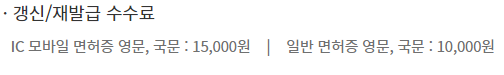 운전면허증 당일 재발급
