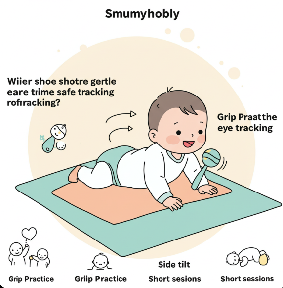 4~6개월: 뒤집기&middot;시선추적과 소근육 준비