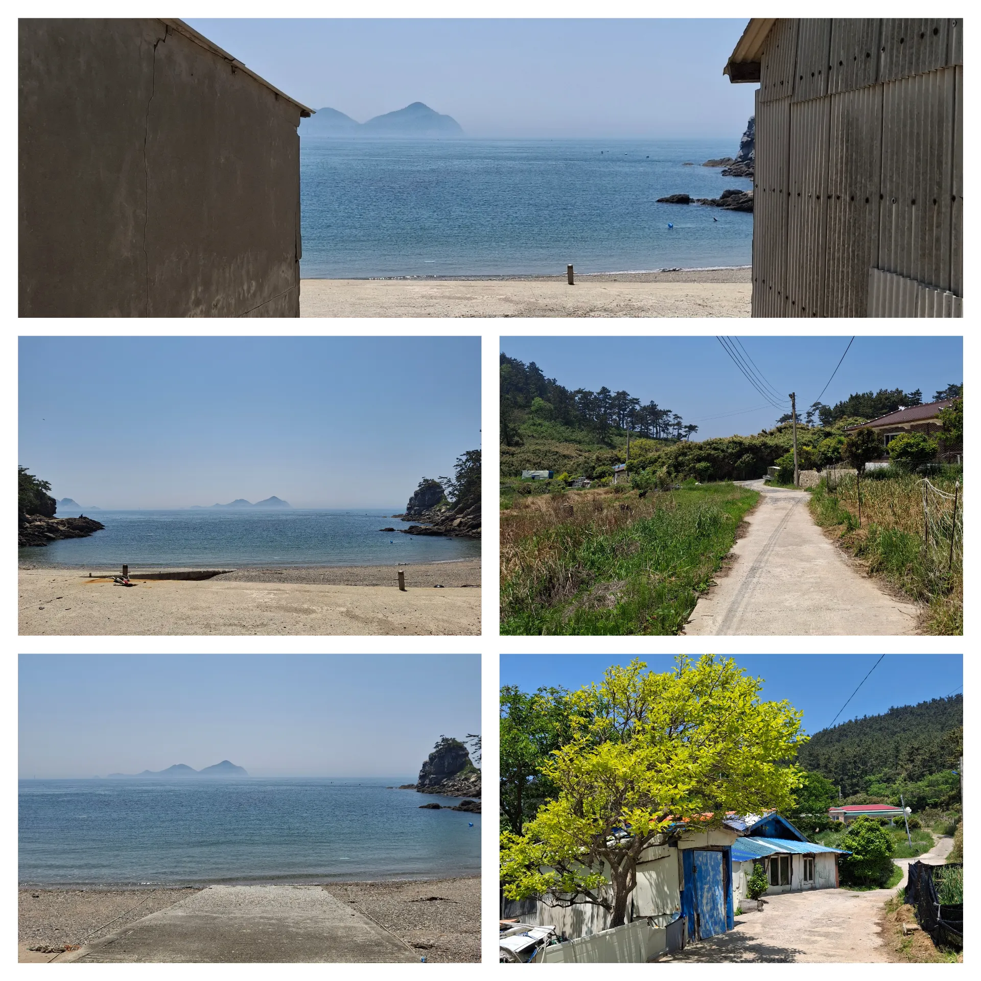 봄 고군산군도 방축도