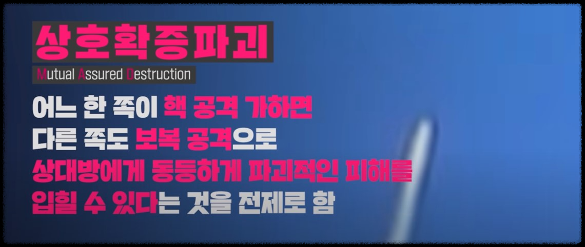 상호확증파괴(MAD : Mutual Assured Destruction)