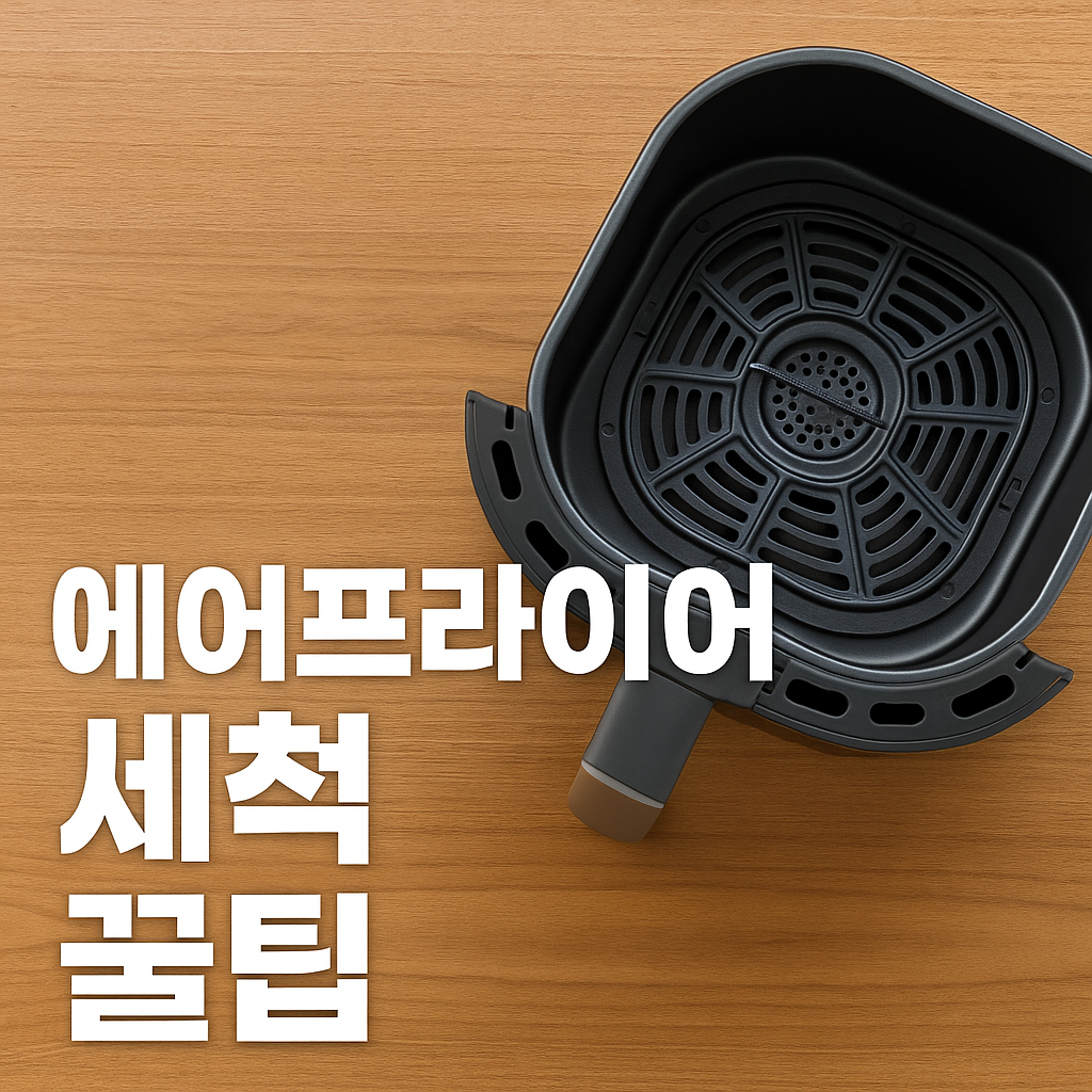 에어프라이어 세척 꿀팁 총정리