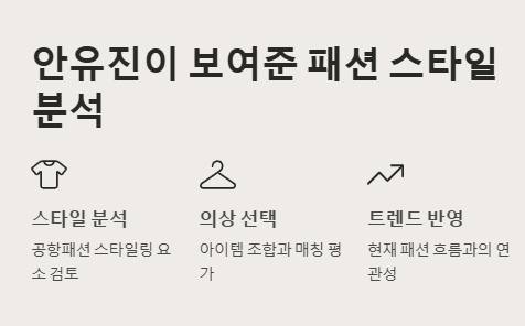 안유진 화제의 워스트 공항패션