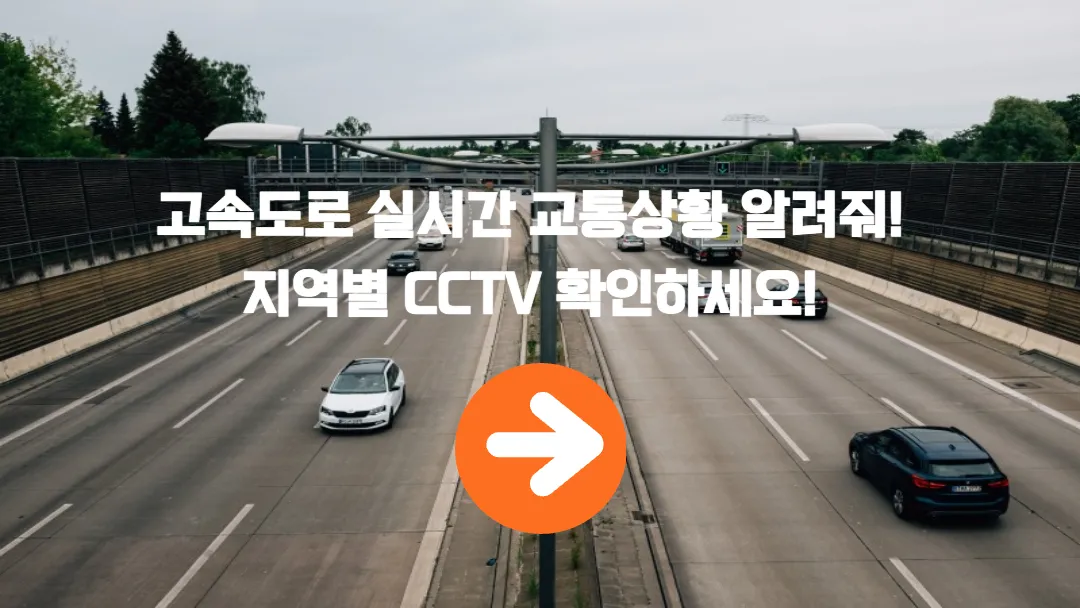 고속도로-실시간-교통상황-지역별-CCTV