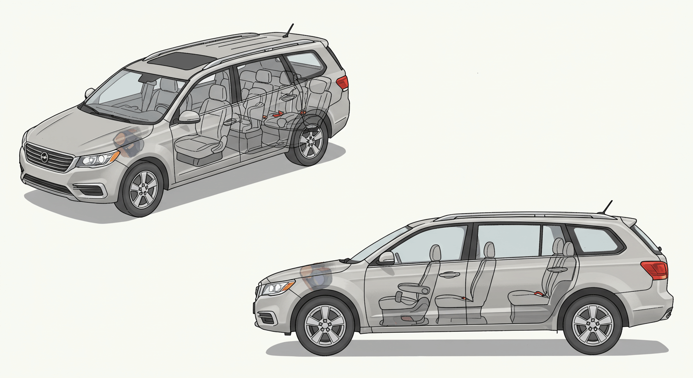 3열 공간과 좌석 구성, 어떤 트림이 적합할까?