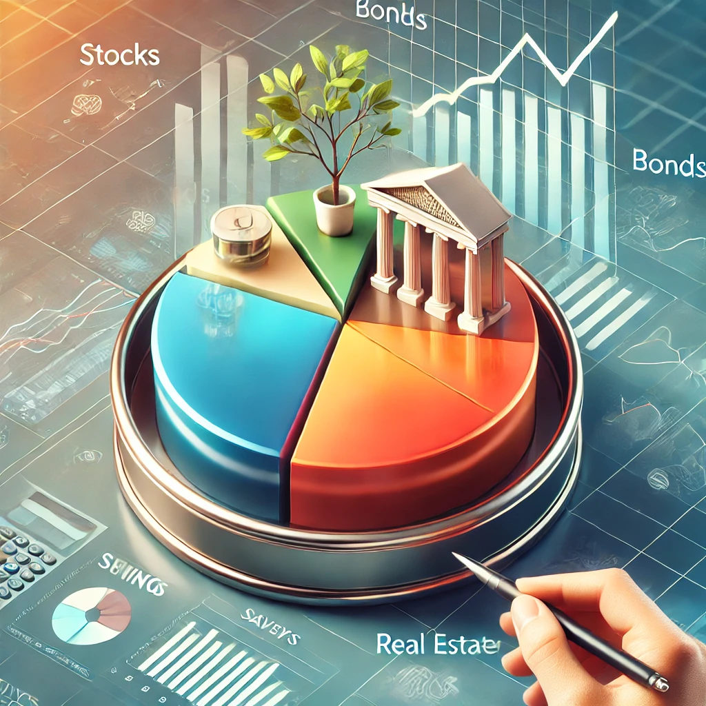 분산투자 및 예금