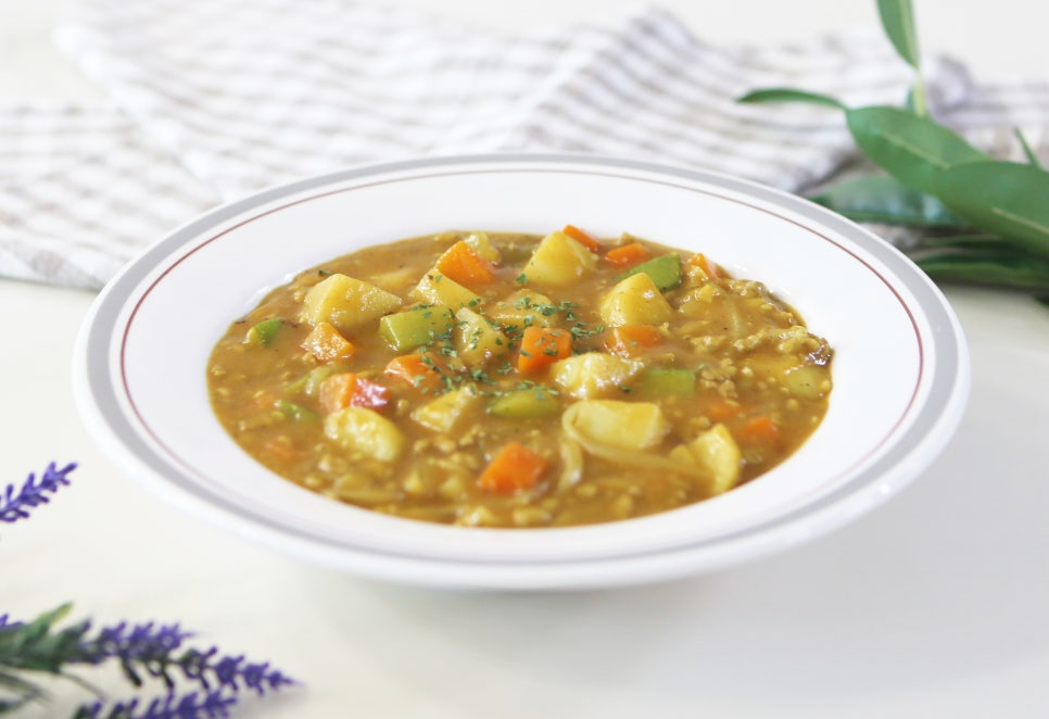 카레 양파카레 돼지고기카레