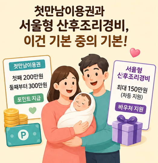 "우리 동네는 얼마나 줄까?" - 서울시 25개 자치구별 출산지원금 총정리(2026년)